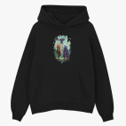 Толстовка худи оверсайз