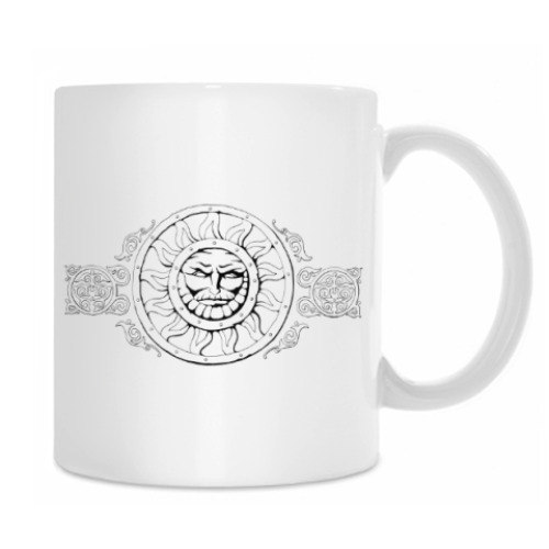 Кружка с принтом Русь, Россия