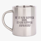 Кружка металлическая