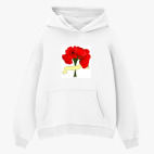 Толстовка худи оверсайз