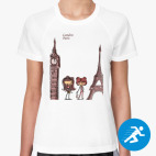 Женская спортивная футболка