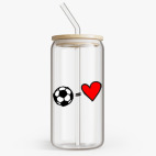 Банка с бамбуковой крышкой