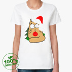 Женская футболка органик