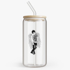 Банка с бамбуковой крышкой