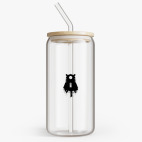 Банка с бамбуковой крышкой