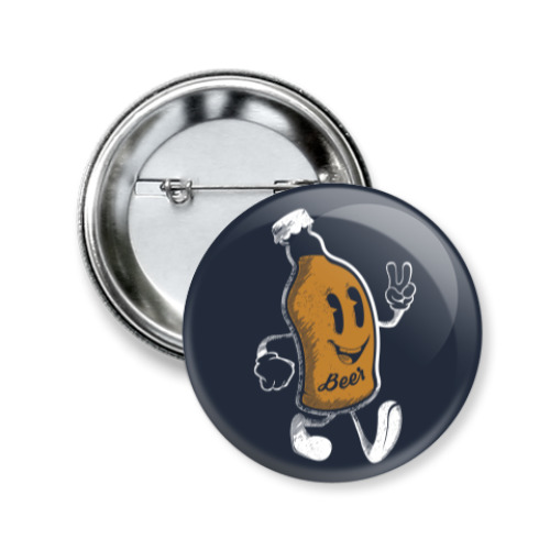 Значок 50мм Герой веселья (hero of fun)