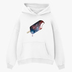 Толстовка худи оверсайз