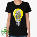 Женская футболка органик