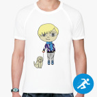 Мужская спортивная футболка