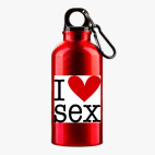 Металлическая бутылка 400 мл UV-DTF