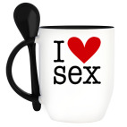 Кружка с ложкой