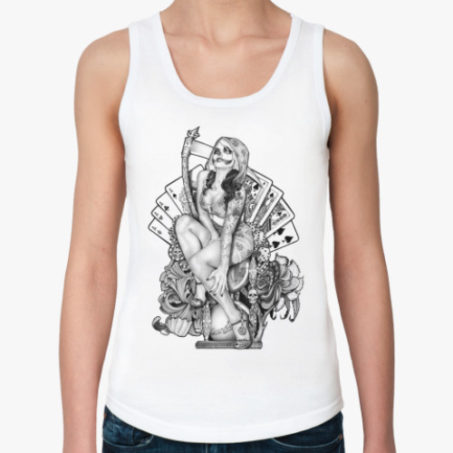 Женская майка Santa Muerte