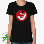 Женская футболка органик