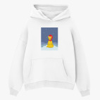 Толстовка худи оверсайз