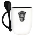 Кружка с ложкой