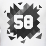 Цифра 58 (Low Poly)