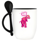 Кружка с ложкой