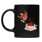 Кружка цветная UV-DTF