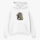 Толстовка худи оверсайз