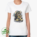 Женская футболка органик