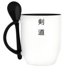 Кружка с ложкой