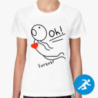 Женская спортивная футболка