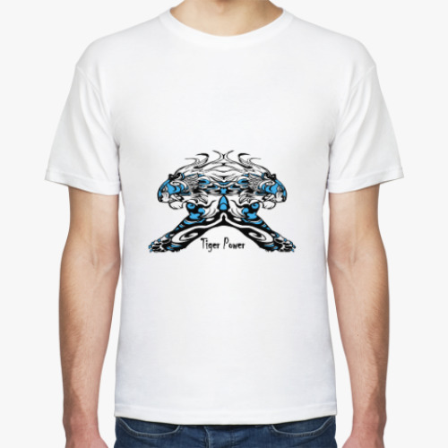 Футболка с принтом Tiger Power