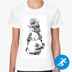 Женская спортивная футболка