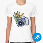 Женская спортивная футболка