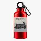 Металлическая бутылка 400 мл UV-DTF