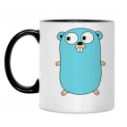 Кружка двухцветная