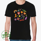 Мужская футболка органик