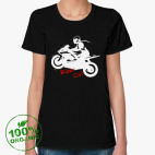 Женская футболка органик