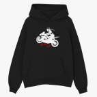 Толстовка худи оверсайз