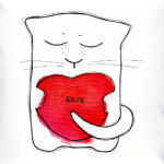 У котика любовь