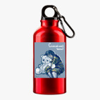 Металлическая бутылка 400 мл UV-DTF