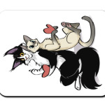 Сеня и Котька спина к спине