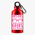 Металлическая бутылка 400 мл UV-DTF