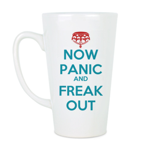 Чашка Латте NOW PANIC