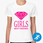 Женская спортивная футболка