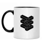 Кружка двухцветная