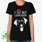 Женская футболка органик