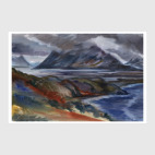 Берег чужой памяти (акварельный пейзаж)