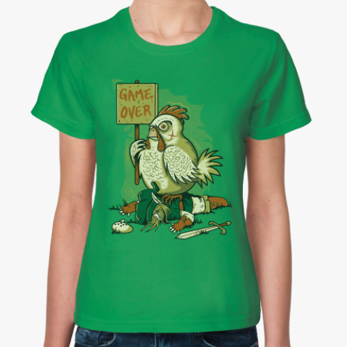 Женская футболка с принтом Конец Игры