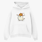 Толстовка худи оверсайз