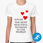 Женская спортивная футболка