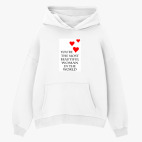 Толстовка худи оверсайз