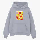 Толстовка худи оверсайз