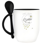 Кружка с ложкой