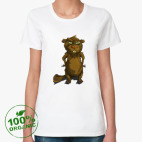 Женская футболка органик